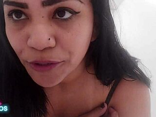 security makes me suck big cock in bathroom