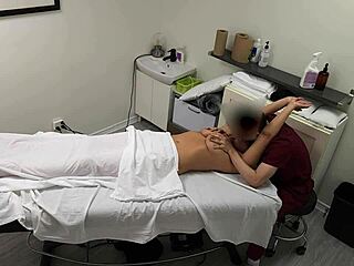 rita white milf fucked during couples massage