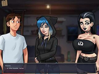 Summertime saga episode 85 with anime characters in hentai game adventures 😊