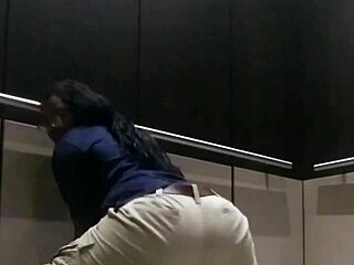 Feeling aroused in the elevator during public fingering