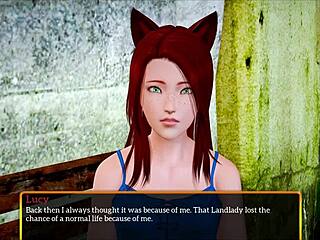 My new family cartoon game with erotic scenes