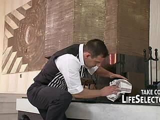 Interactive hentai scene at Lifeselector: Anime gangbang
