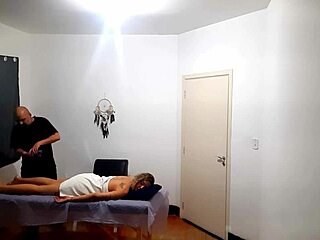 She went to get a massage but was surprised by the therapist who ejaculated in her.