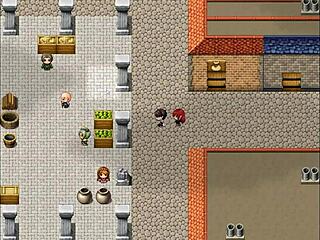 Maid in harem deepthroats giant cock in episode 7