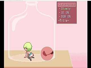 College Girl's Fun in A Girl in a Bottle Final