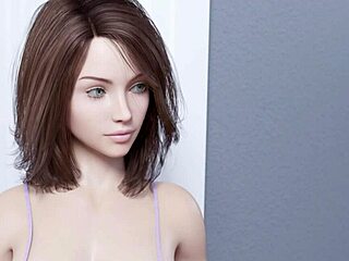 stepsis looks so sexy that he couldn't stand it and they got involved in her bedroom - heart problems 3d hentai porn games