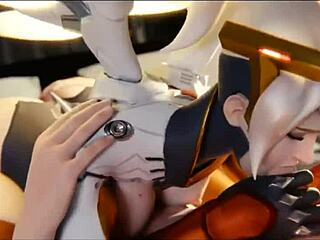 have you seen this mercy compilation with big tits in 3d hentai?