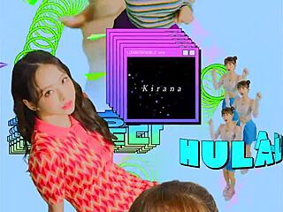 Loona's hula hoop performance in the mv captivates with its rhythm and energy