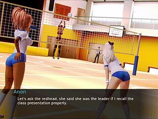 Waifu academy uncensored gameplay guide episode 2 with schoolboy