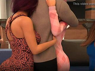 wvm 122: did jamie and shauna just kiss in this cartoon scene?