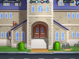 I can’t resist busty stepmom showing off huge breasts in 3D Summertime Saga