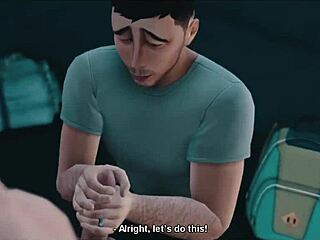 Virgin bride learns from father-in-law in 3D cartoon. Wedding night turns into explicit handjob lesson with uncle watching.