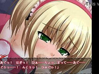 In the after-school play, the pretty idol becomes the prey in this hentai shortmovie.