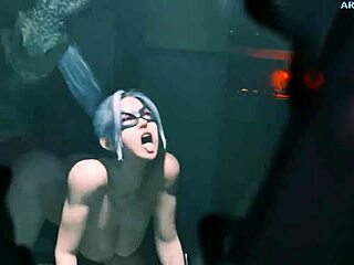 Monster Alien Fucks In Hentai Anime Cartoon, Intense Action!