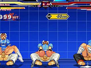 Chun-Li Takes Massive Cumshot In Intense Sex