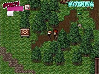 Watching Porn With Big Tits Milf In Hentai Game!