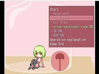 College Girl's Fun in A Girl in a Bottle Final