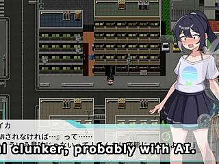 Outdoor flashing machine with subtitles for anime fans