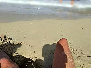 missspisss flashes cock on mallorca beach update 10