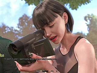 Stepsister's first anal with stepbrother in wild 3D hentai. Santa County life gets intense!