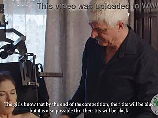 Alice Maze Battles Arwaelen in Intense Anime Fetish Game Showdown.