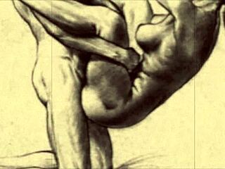 Vintage erotic drawings from antique cartoons and hentai