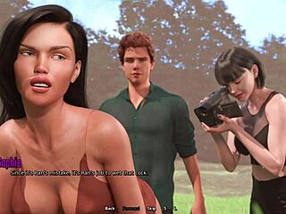 Stepsister's first anal with stepbrother in wild 3D hentai. Santa County life gets intense!