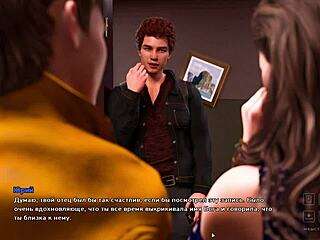 in the world of santa county, players experience daily life in part six of the gameplay series