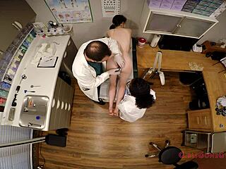 Shy teen Lainey gets examined by Doctor Tampa at clinic. Spread eagle gyno check, part 3!