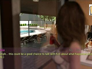 妻子和继母跟业余玩骚游戏