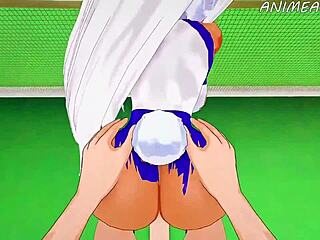 Specific Mirko compilation in 3d hentai anime scenes