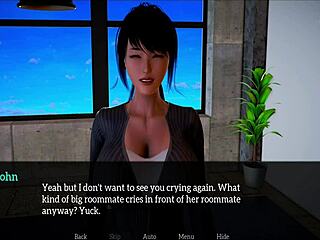 Cartoon hentai game features steamy homemade 3D erotic scenes