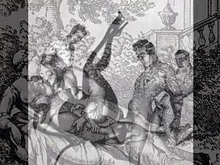 Vintage erotic cartoon drawings revealed