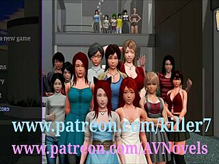 Cartoon hentai game features steamy homemade 3D erotic scenes