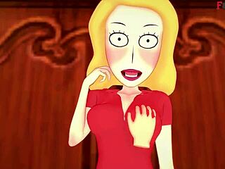 Beth Smith Experiences Intense Passion In Rick And Morty Fantasy