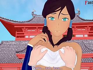 Avatar Korra delivers the ultimate blowjob in 3D cartoon