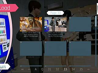 Exploring the academy in this hentai game anime part 155