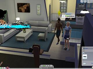 Playing around with neighbors in sims 4