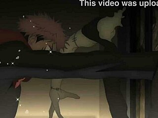 Itadori Battles Mahito in Skyfall