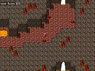 Watch makina explore the city of ruin in hrpg