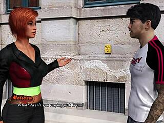 Melissa explains intertwined 48 with big tits and ass in hentai anime