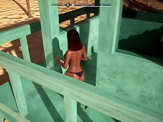 Wild holiday banging in venus bay sandbox