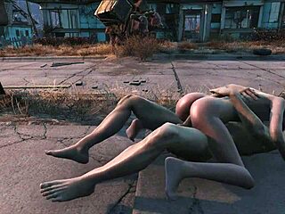 Wow, check out Fallout 4 Sanctuary by night! This 3D hentai game is unreal crazy hot!