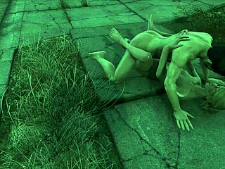 Wow, check out Fallout 4 Sanctuary by night! This 3D hentai game is unreal crazy hot!