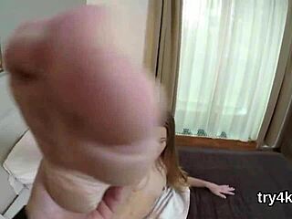 latina slut gets rough face fucking and deepthroat on big cock