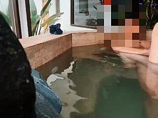 Blonde wife consoles husband's friend in cuckold creampie scenario