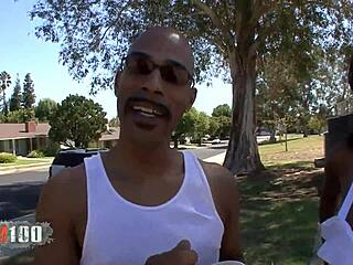 Hey, see this ebony goddess with giant boobs get pounded!