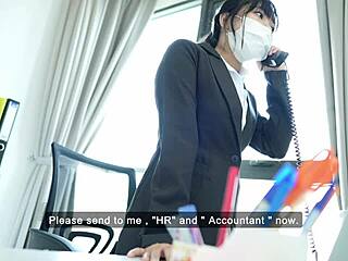 Can office manager seduce her staff with sneaky moves?