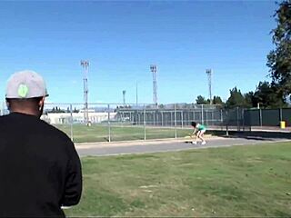 White Chick Takes Fat Black Cock in Amateur Interracial