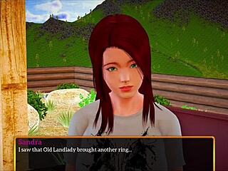 In my new family, she gets fucked sideways with big cock in her ass